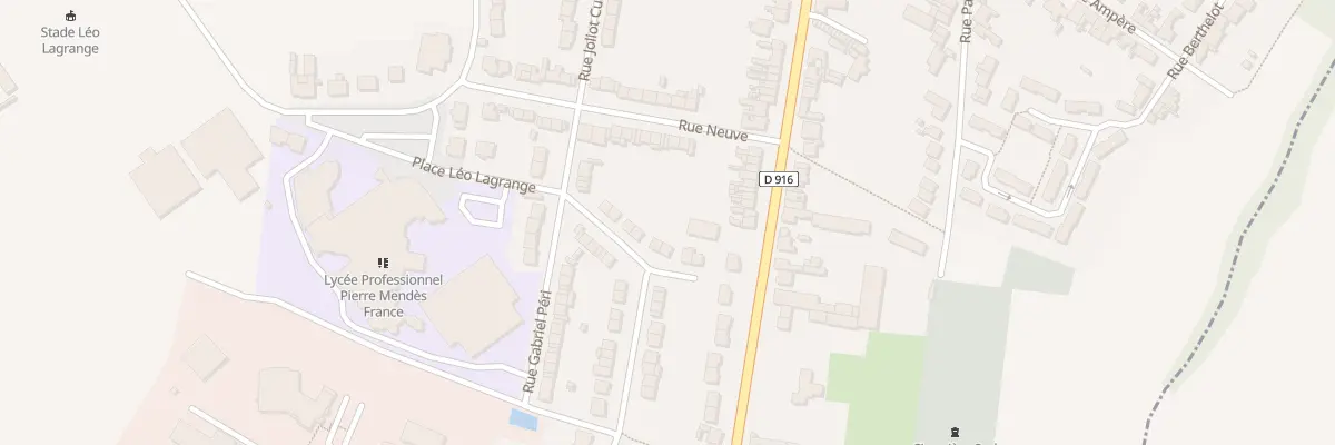 Plan du 9 Rue Pierre Brossolette à Saint-Pol-sur-Ternoise
