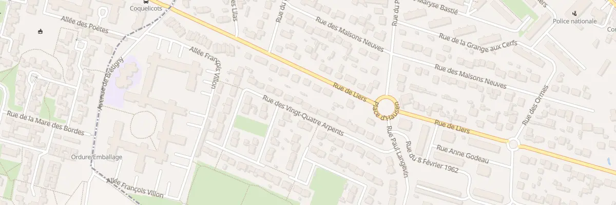 Plan du 18 Rue des 24 Arpents à Sainte-Geneviève-des-Bois