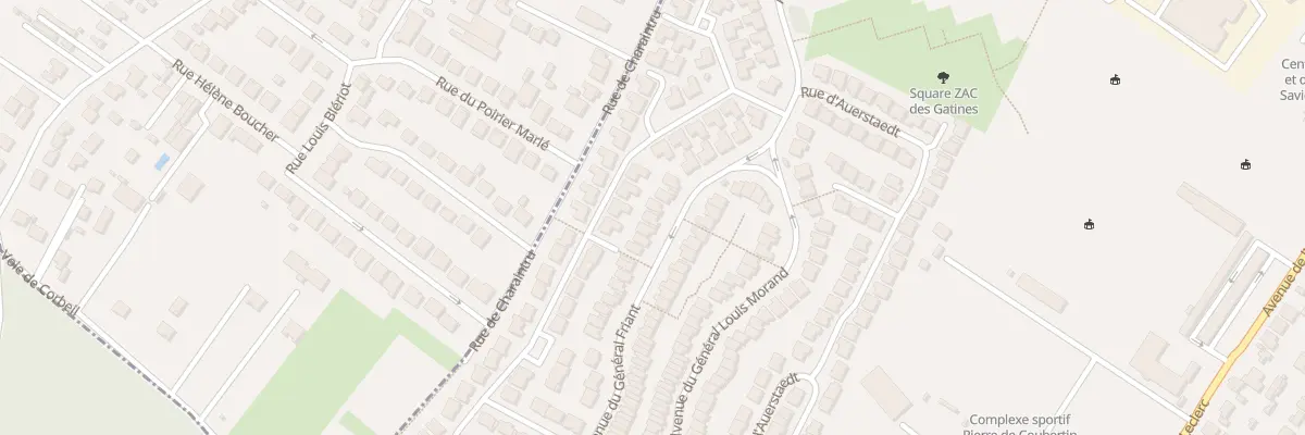 Plan du 41 Av du General Friant à Savigny-sur-Orge