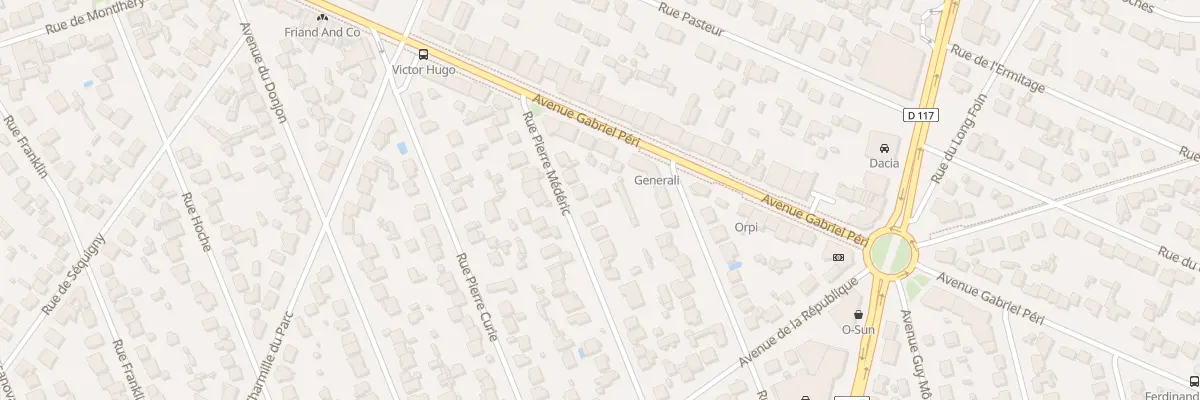 Plan du 11 Rue Pierre Mederic à Sainte-Geneviève-des-Bois