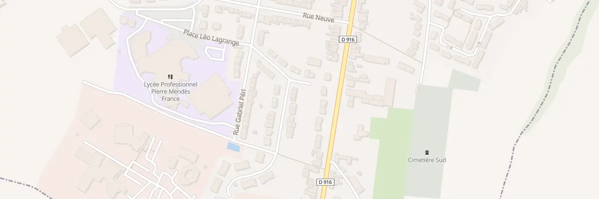 Plan du 19 Rue Pierre Brossolette à Saint-Pol-sur-Ternoise