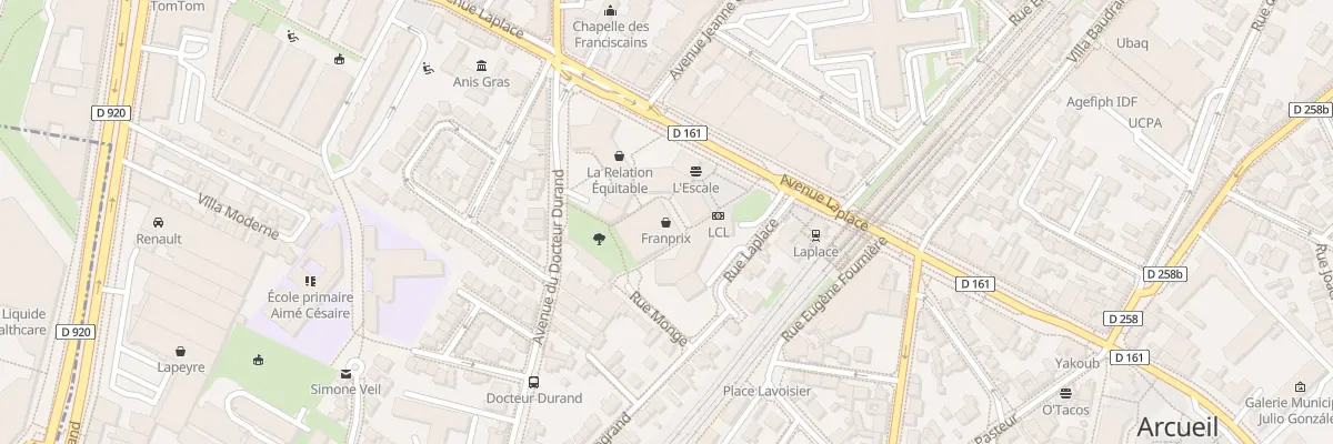 Plan du 35 Av Laplace à Arcueil