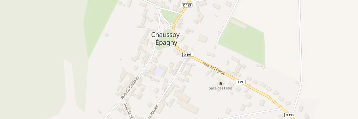 Plan du 4 Rue de l’Eglise à Chaussoy-Epagny