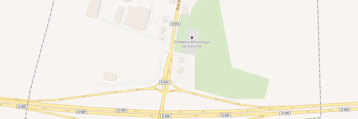 Plan du 155 Rue de Canteraine à Saint-Pol-sur-Ternoise
