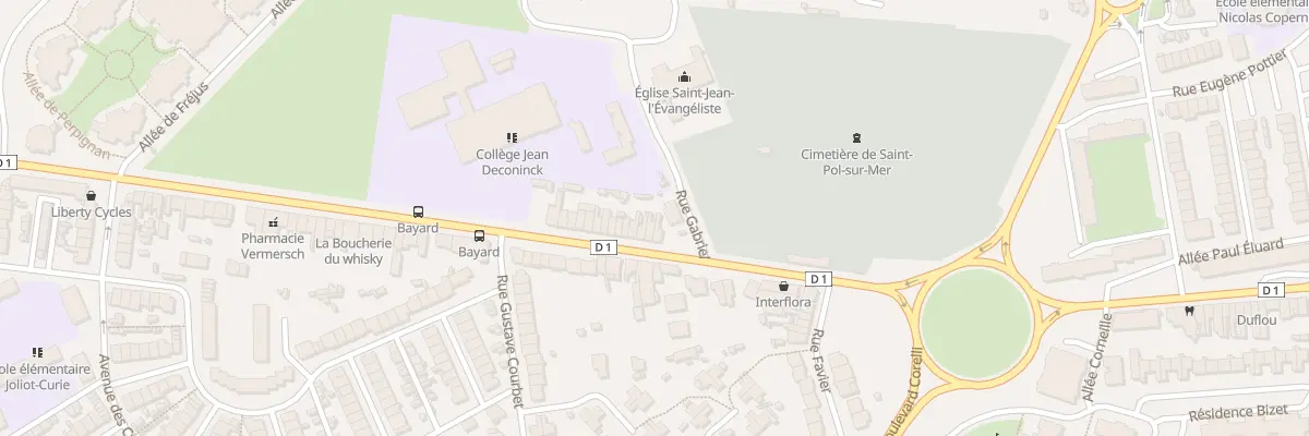 Plan du 434 Rue de la Republique Saint Pol à Dunkerque