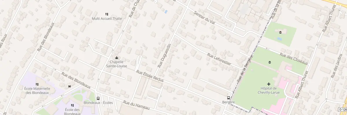 Plan du 7 Rue Duguesclin à L’Haÿ-les-Roses