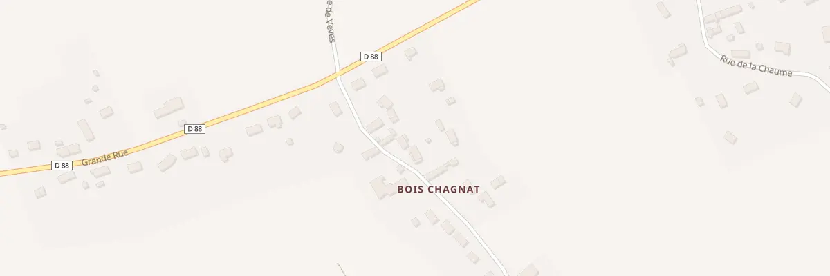 Plan du 5 Rue du Bois Chagnat à Arçay