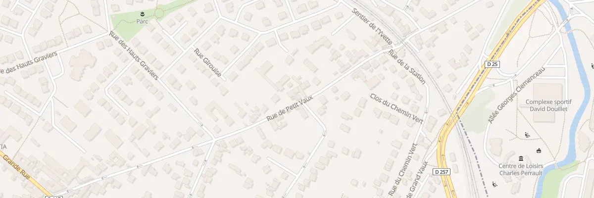 Plan du 73 Rue de Petit Vaux à Épinay-sur-Orge