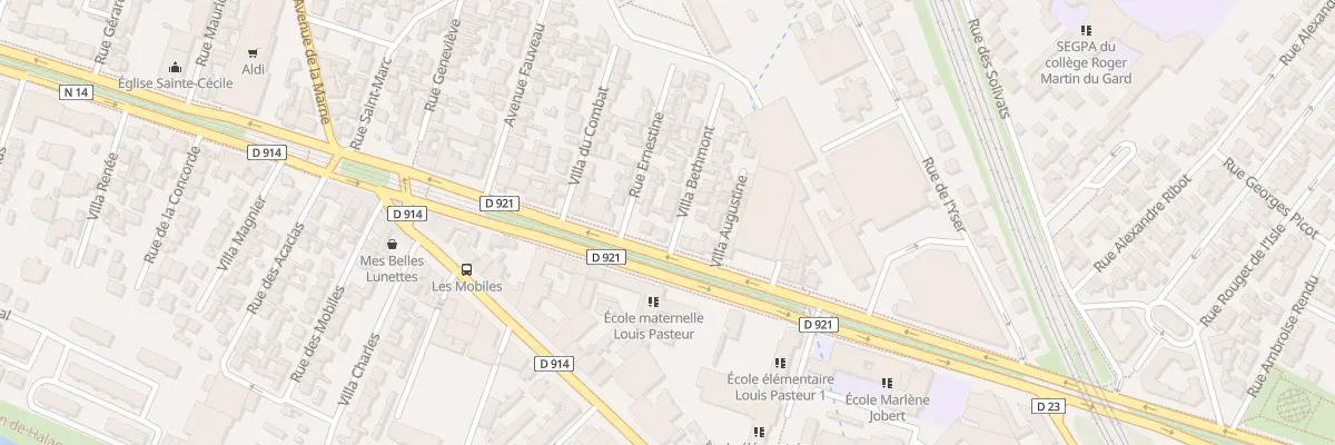 Plan du 3 Vla Bethmont à Épinay-sur-Seine