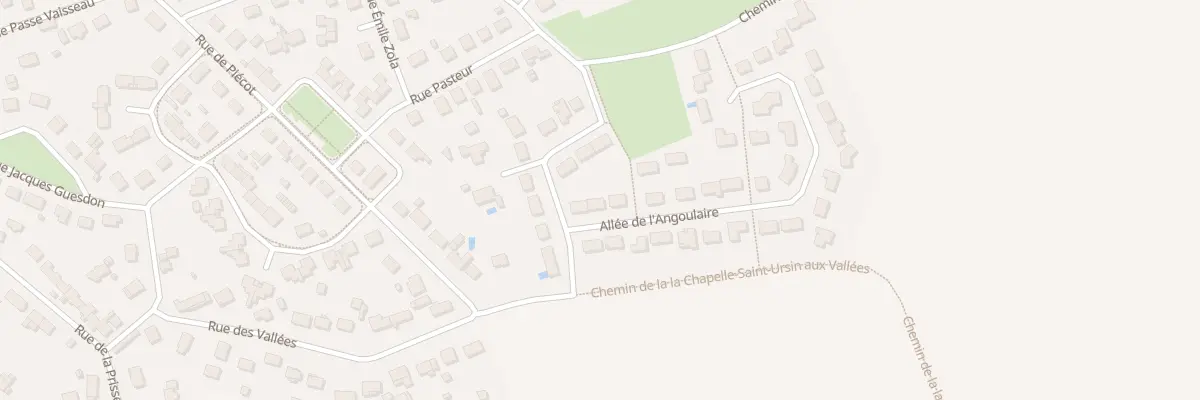 Plan du 3 All de l’Angoulaire à La Chapelle-Saint-Ursin