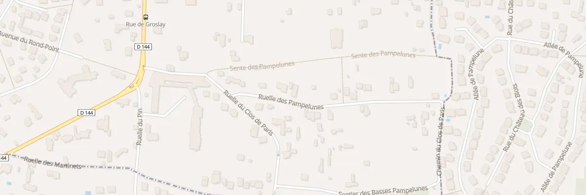 Plan du 9 Rle de Pampelume à Montmorency