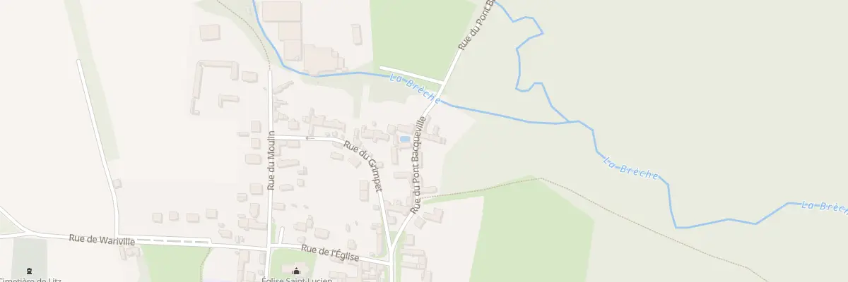 Plan du 12 Rue du Pont Bacqueville à Litz