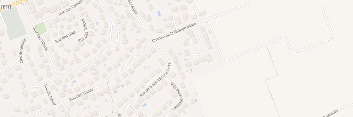 Plan du 3 Rue de la Méridienne Verte à La Chapelle-Saint-Ursin