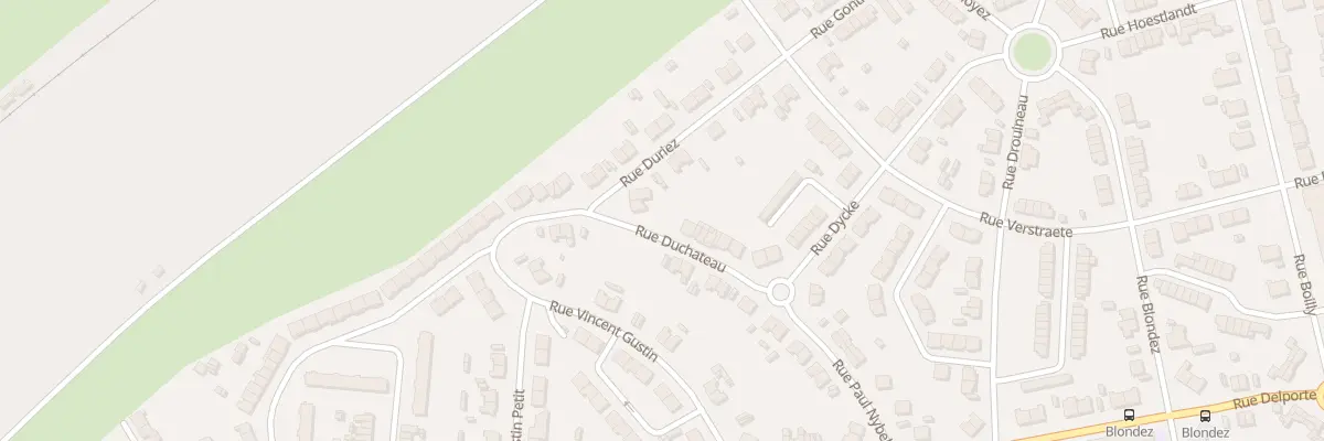 Plan du 12 Rue Duchateau Saint Pol à Dunkerque
