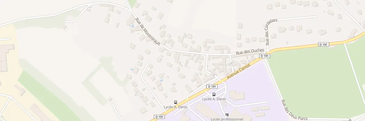 Plan du 9 Rue de Montmirault à Cerny