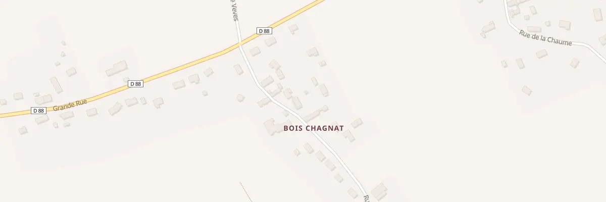 Plan du 7 Rue du Bois Chagnat à Arçay