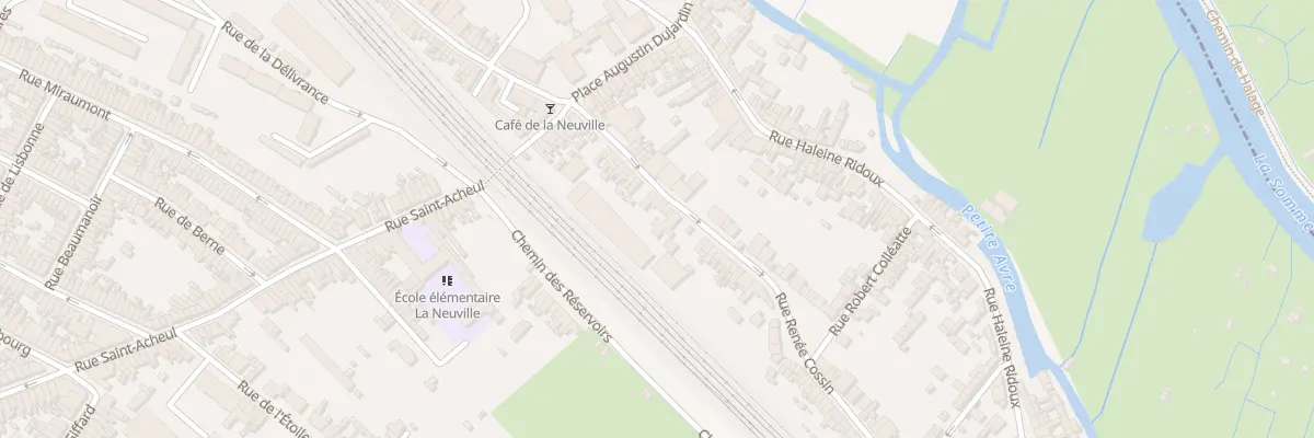 Plan du 26 Rue Renée Cossin à Amiens