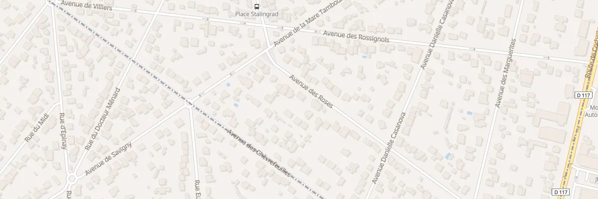 Plan du 41 Av des Roses à Villemoisson-sur-Orge