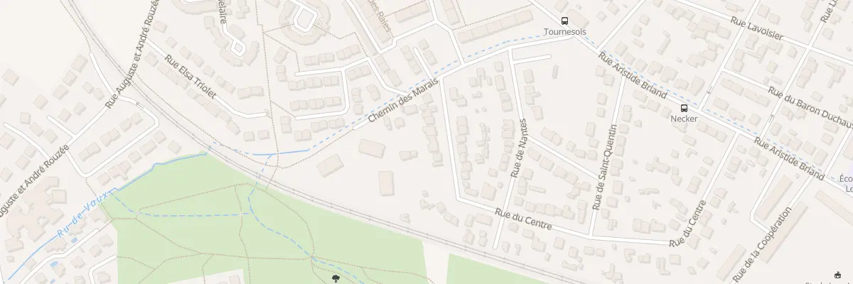 Plan du 89 Rue du Centre à Domont