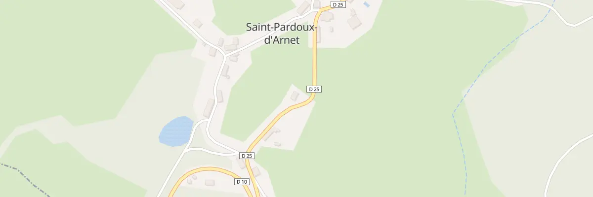 Plan du 3 Rte de la Colonie à Saint-Pardoux-d’Arnet