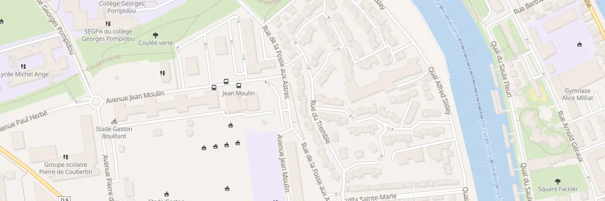 Plan du 23 Rue de Tremble à Villeneuve-la-Garenne