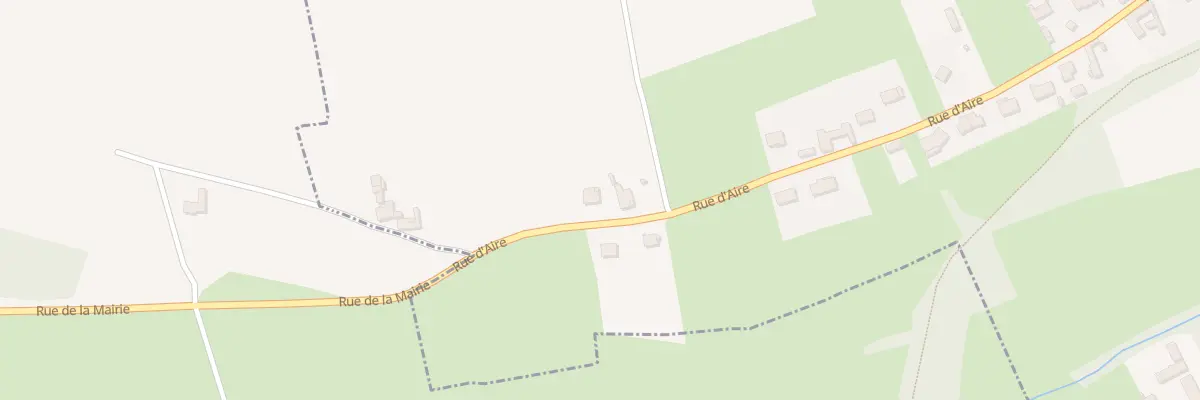 Plan du 46 Rte d’Aire à Liettres