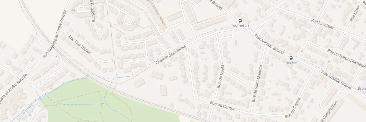 Plan du 95 Rue du Centre à Domont