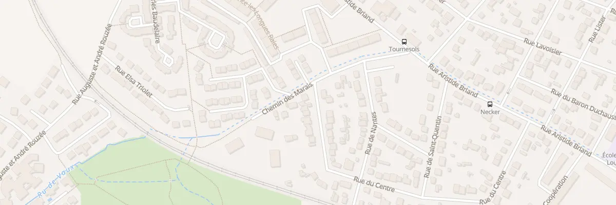 Plan du 97 Rue du Centre à Domont