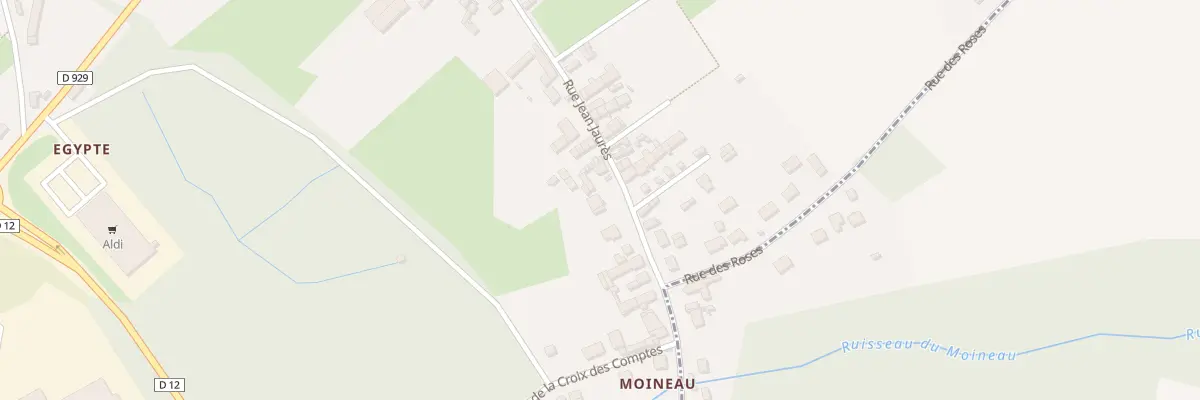 Plan du 476 Rue Jean Jaurès à Angy