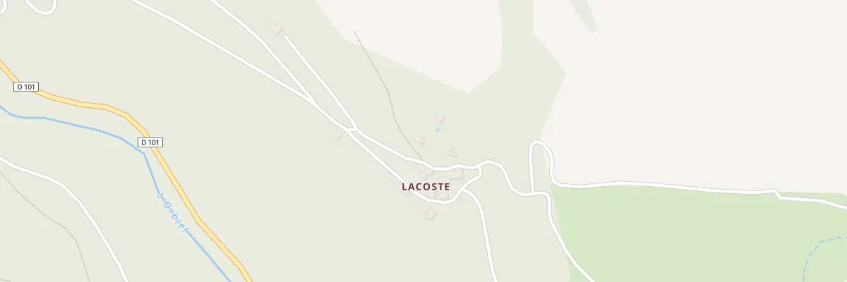 Plan du 5086 La Coste à Miraval-Cabardès