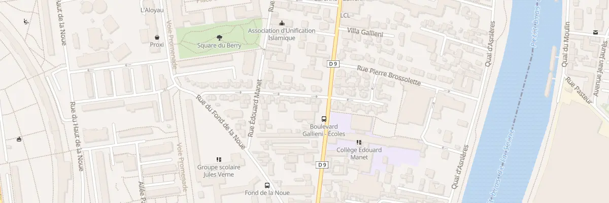 Plan du 5 Rue Pointet à Villeneuve-la-Garenne