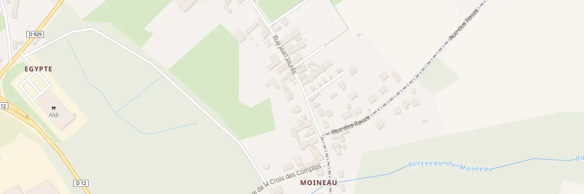 Plan du 476 Rue Jean Jaurès à Angy