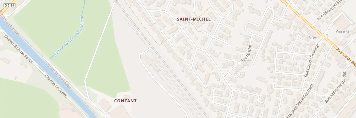 Plan du 19 Imp Georges Gershwin à Carcassonne