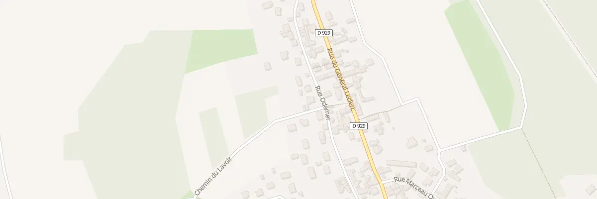 Plan du 3 Che du Lavoir à Balagny-sur-Thérain