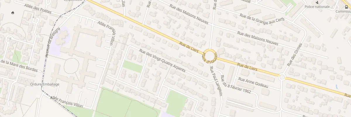 Plan du 14 Rue des 24 Arpents à Sainte-Geneviève-des-Bois