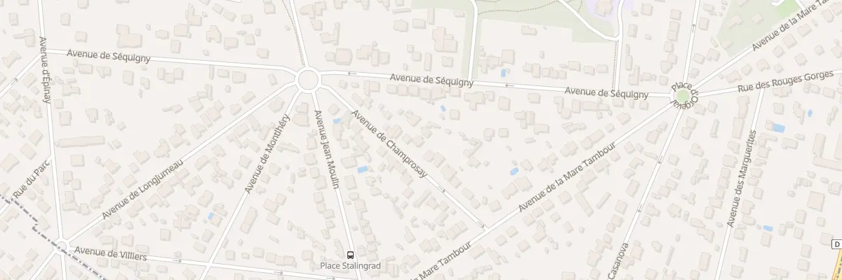 Plan du 16 Av de Champrosay à Villemoisson-sur-Orge