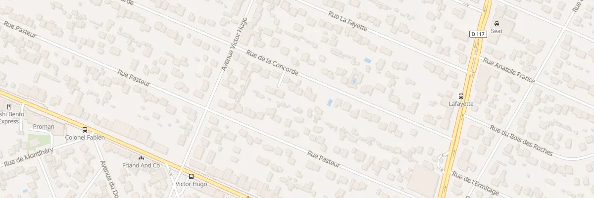 Plan du 158 Rue de la Concorde à Sainte-Geneviève-des-Bois