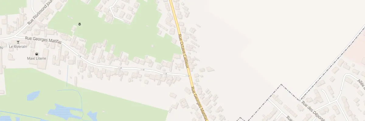 Plan du 175 Rue Georges Matifas à Rivery