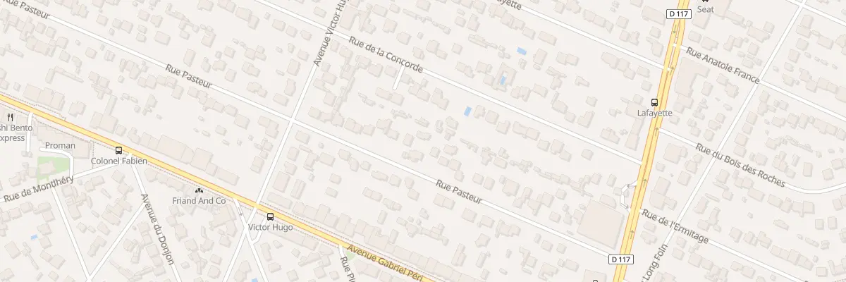 Plan du 159 Rue Pasteur à Sainte-Geneviève-des-Bois
