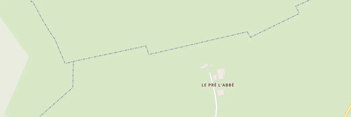 Plan du 129 Le Pre l’Abbe à Reigny