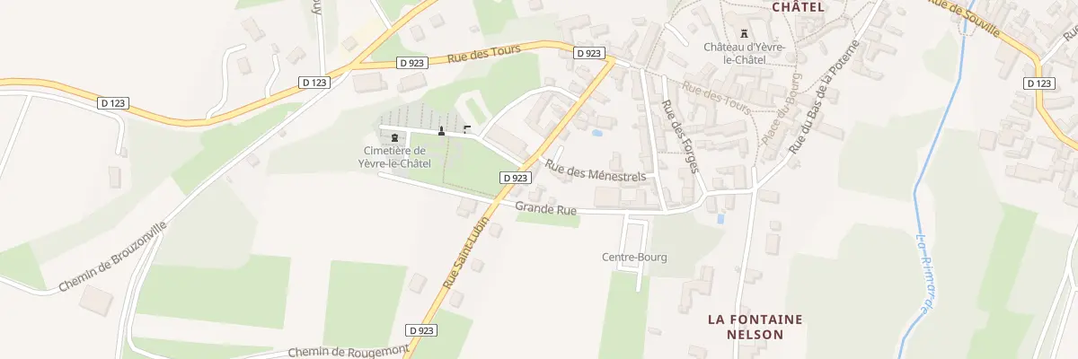 Plan du 7 Rue St Lubin à Yèvre-la-Ville