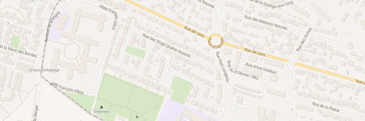 Plan du 13 Rue des 24 Arpents à Sainte-Geneviève-des-Bois