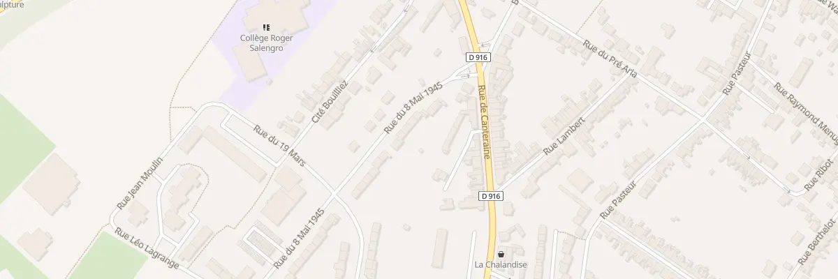 Plan du 9 Rue du Huit Mai à Saint-Pol-sur-Ternoise