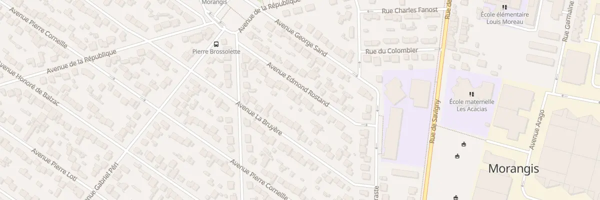 Plan du 41 Av Edmond Rostand à Morangis