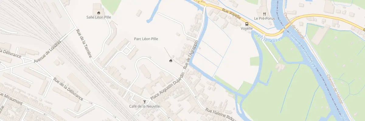 Plan du 5 Rue de l’Agrappin à Amiens