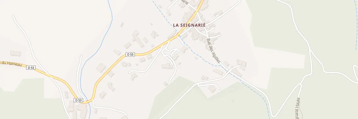 Plan du 6B Rte d’Aiguefonde à Aiguefonde