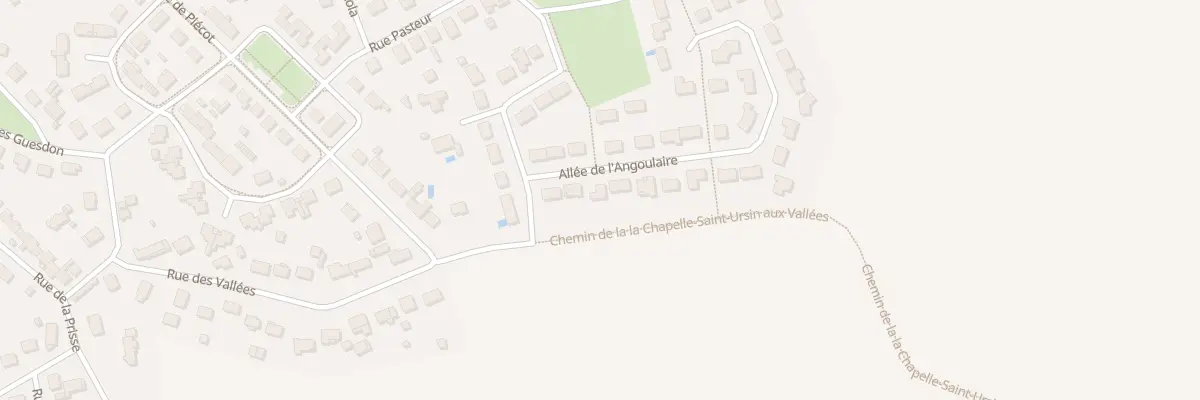 Plan du 6 All de l’Angoulaire à La Chapelle-Saint-Ursin