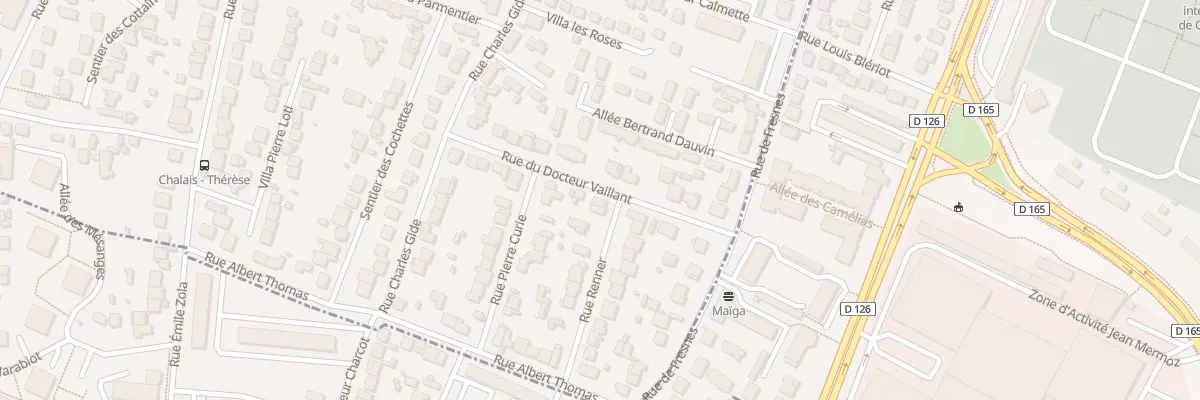 Plan du 7 Rue Doct Vaillant à L’Haÿ-les-Roses