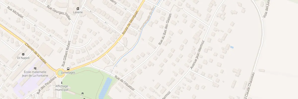 Plan du 16 Rue du Bas des Glaises à Wissous