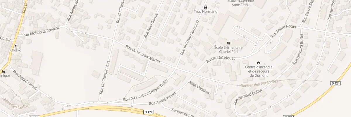 Plan du 35 Rue de la Croix Martin à Domont